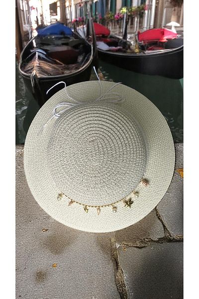 BY SCK Women's Straw Hat Summer Beach Hat Premium Quality - Foldable - Adjustable to Head
