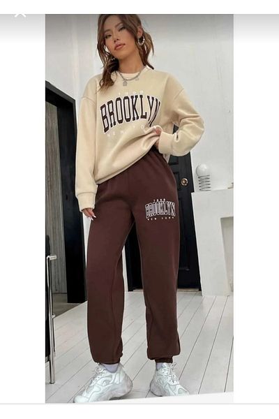DWN WEAR Суичър от 3 прежди Спортни панталони