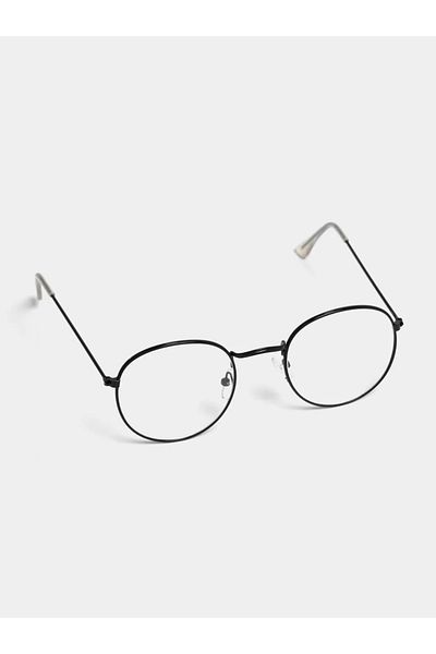 BAPPİR Round Model Brownmetal Frame Blue Light Protection Glasses