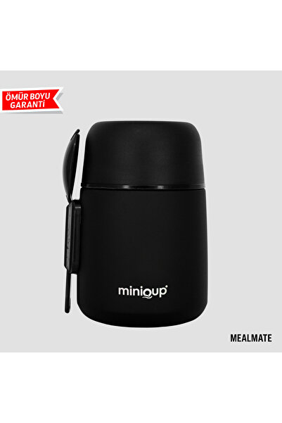 MiniQup MealMate Yemek Termosu 500ml – Çelik, Sızdırmaz, BPA İçermez, Çift Katmanlı, Mama Termosu