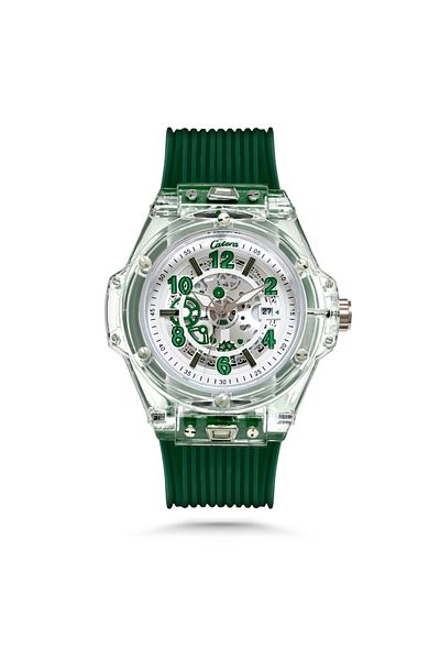 catera Men's watch, olive green