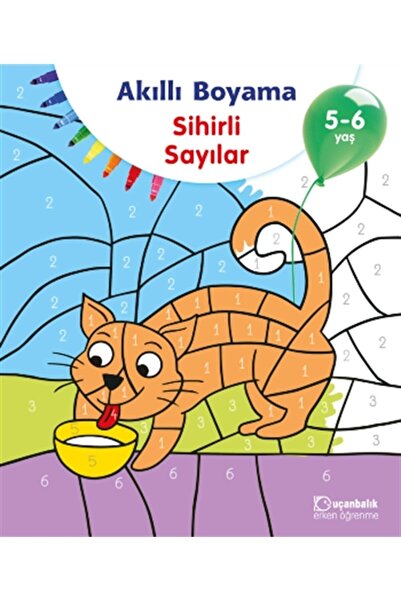 Uçanbalık Yayıncılık اللوحة الذكية للأرقام السحرية لعمر 5 و6 سنوات