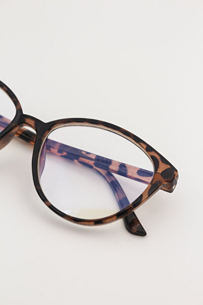 Home Cat-Eye Leopard Blue Light Protective Glasses