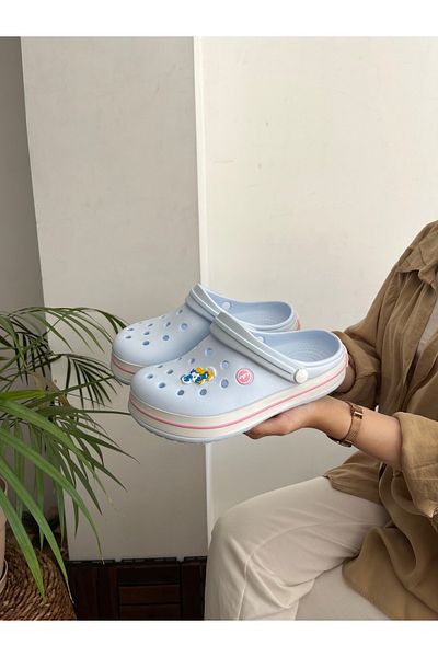 Behtah Kundura Πλήρεις ορθοπεδικές χιαστί παντόφλες - Casual για γιατρό, νοσοκόμα και μάγειρα (με 1 στολίδι Jibbitz δώρο)