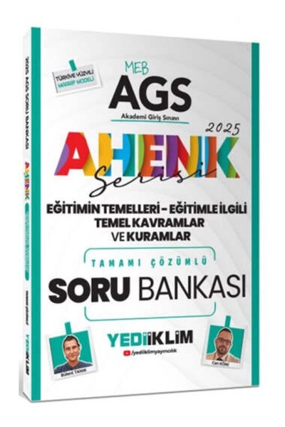 Yediiklim Yayınları AGS Ahenk Serisi Eğitimin Temelleri Eğitimle İlgili Temel...