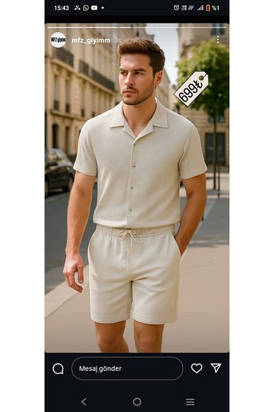 MFZ Giyim Alt-Top Suit with Honeycomb Shorts-11
