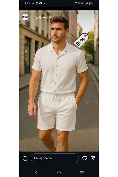 MFZ Giyim Alt-Top Suit with Honeycomb Shorts-11