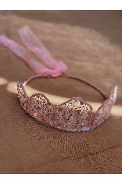 SAKLIDESİGN Dream Crown Girl's Birthday Party Crown