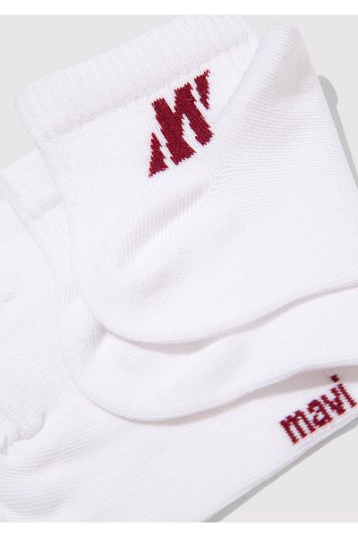 Mavi White Booties Socks 0911962-20454