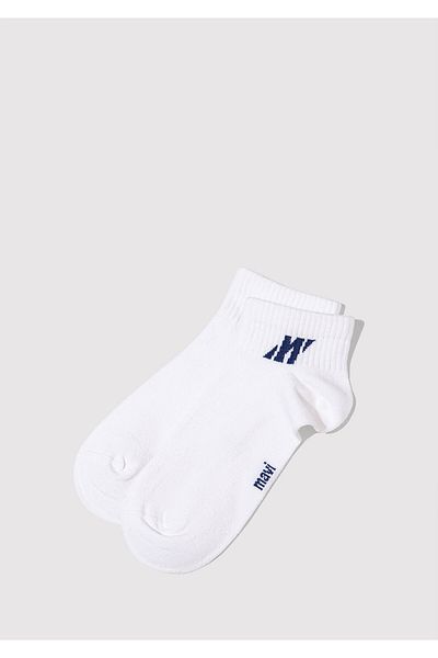 Mavi White Booties Socks 0911962-620