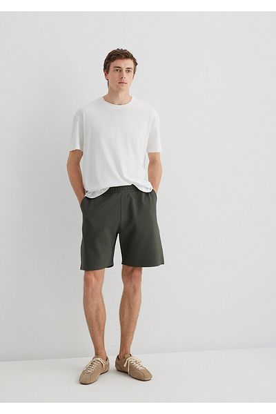 Mavi Green Knitted Shorts 0410314-71545