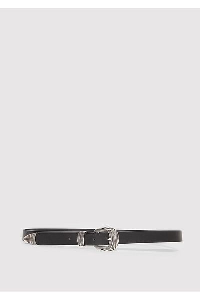 Mavi Black Faux Leather Belt 1913652-900