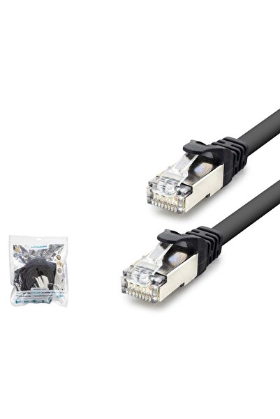 HADRON Hdx5096 Cat7 Ethernet Patch Cable 10 Gbps 600 Mhz 20 m Black