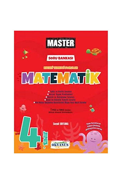 Okyanus Yayınları 4. Sınıf Master Matematik Soru Bankası