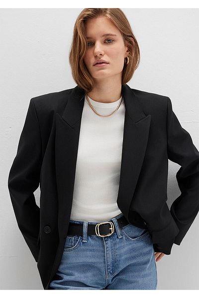 Mavi Black Faux Leather Belt 1913583-900