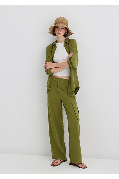 Mavi Green Trousers 1011079-71862