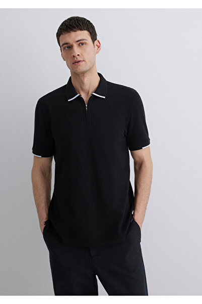 Mavi Black Polo T-Shirt Regular Fit 0612654-900