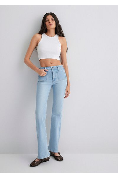 Mavi Sierra Gold Premium Light Blue Jean Pants 1010578-89775