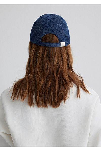 Mavi Cat Embroidered Denim Hat 1913012-10241