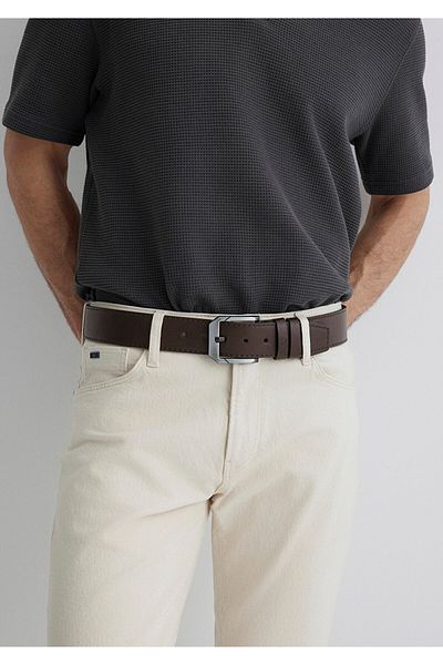 Mavi Brown Faux Leather Belt 0911653-33382