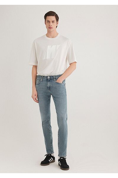 Mavi Παντελόνι James Pro Shaded Indigo Si Jean 0042489555