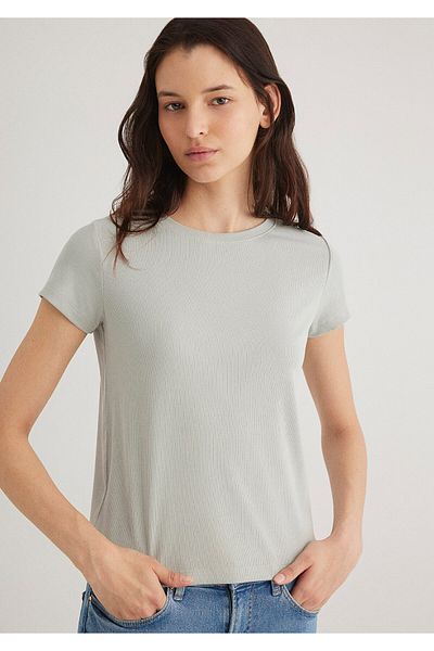 Mavi Green Basic T-Shirt Slim Fit 1612904 -70084