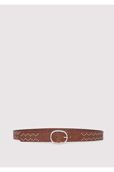 Mavi Brown Faux Leather Belt 1913291 -26823