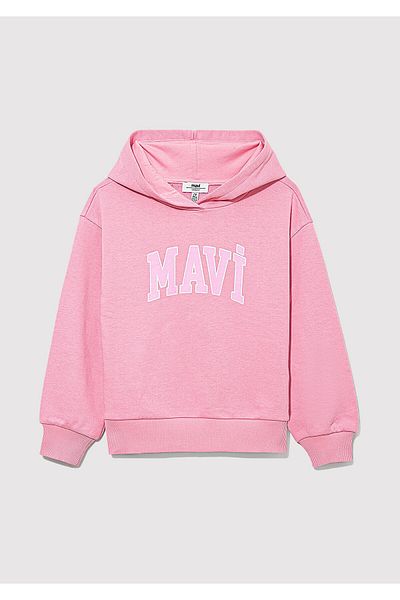 Mavi Logo Printed Pink Sweatshirt 7S10080-70972