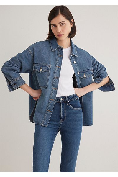 Mavi Cămașă Bekka Classic Denim Si Jean - Boyfriend Fit 1211000 -89250