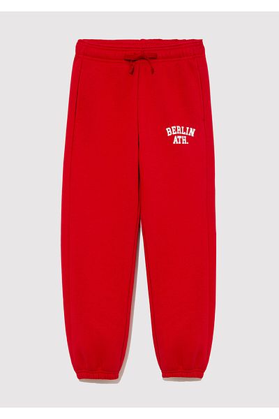 Mavi Berlin Printed Red Sweatpants 6010015 -85905