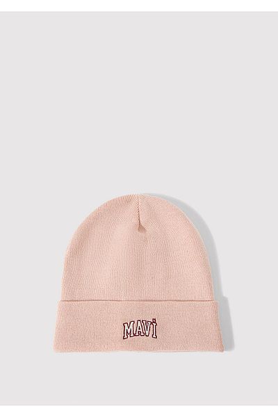 Mavi Pink Logo Printed Beret - 1912686 -71248
