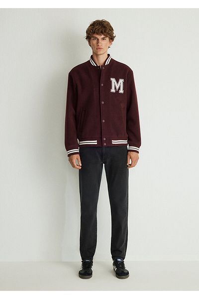 Mavi M Κεντημένο Claret Red Bomber Jacket 0110394 -70434