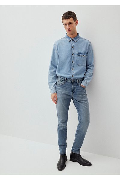 Mavi Milan Regenerative Indigo Blue Jean Παντελόνι 0081088658