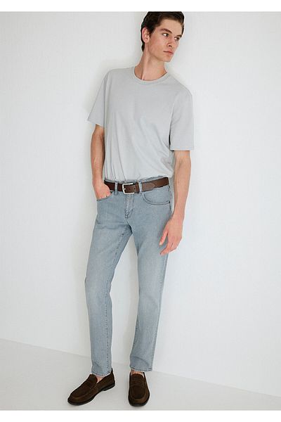 Mavi Παντελόνι Jean Marcus Lux Black Light Grey0035186548