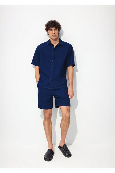 Mavi Σορτς Navy Blue 0410235-18790
