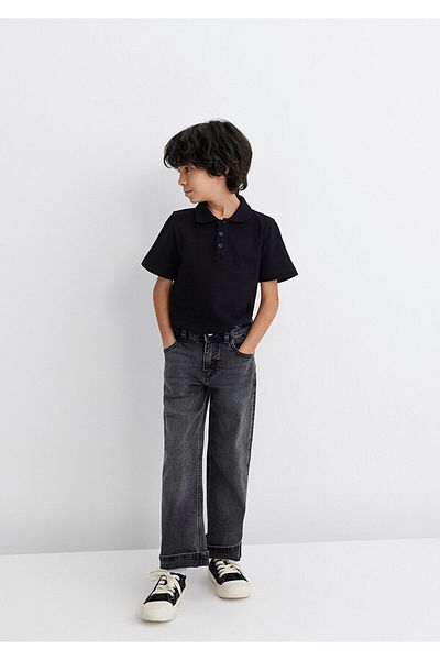 Mavi Black Polo T-Shirt Regular Fit / Regular Fit 6610216 -900