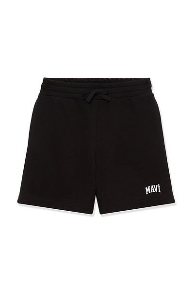 Mavi Black Logo Printed Shorts -6410003-900