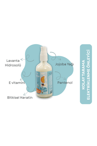 Omise natural , Yoğun Saç Bakım Sütü, Bitkisel formül, Portakal, 100ml