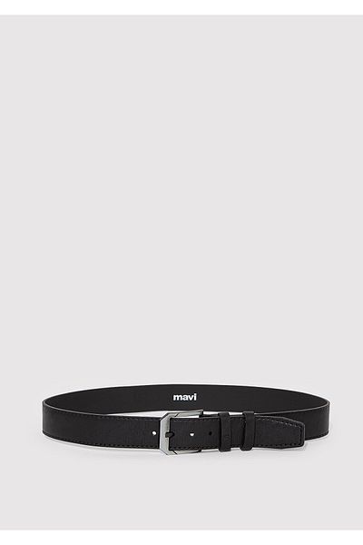 Mavi Black Faux Leather Belt 0911653 -21842