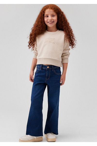 Mavi Pantaloni Lori din anii '90 Dark Jean 7010036 -88225