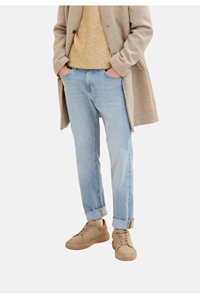 Tom Tailor Hose JOSH Slim Jeans im 5-Pocket-Style mit Reißverschluss und Knopf