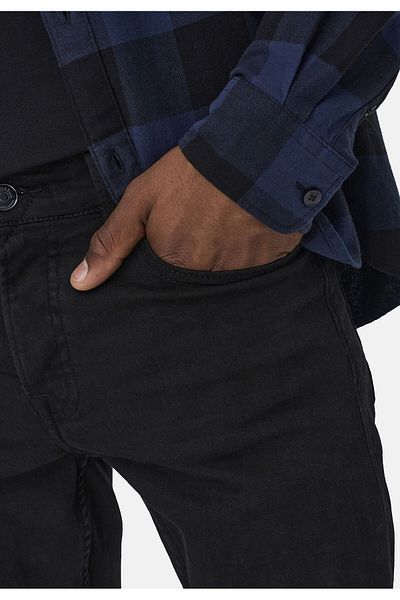 Only & Sons Jeans Slim Loom Black Lange Hose