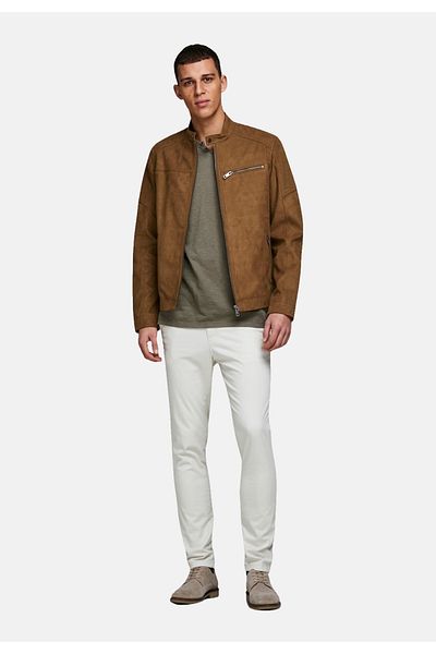 Jack & Jones Jacke Lederimitat Jacket Jacke Jj Rocky Jacket Lederimitat