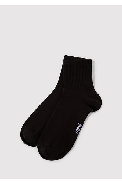 Mavi Schwarze Booties-Socken 092625-900