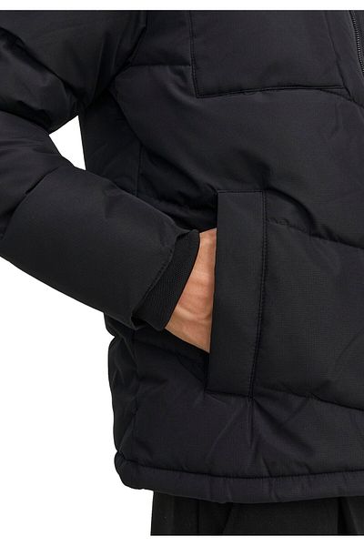 Jack & Jones Mason Steppjacke – Kapuze und Seitentaschen-Detail