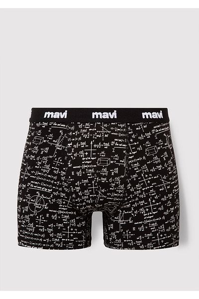Mavi Printed Black Boxer 0910049-85857