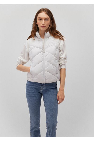 Mavi Gray Inflatable Stand Collar Vest - Fitted Cut 1110226 -83746