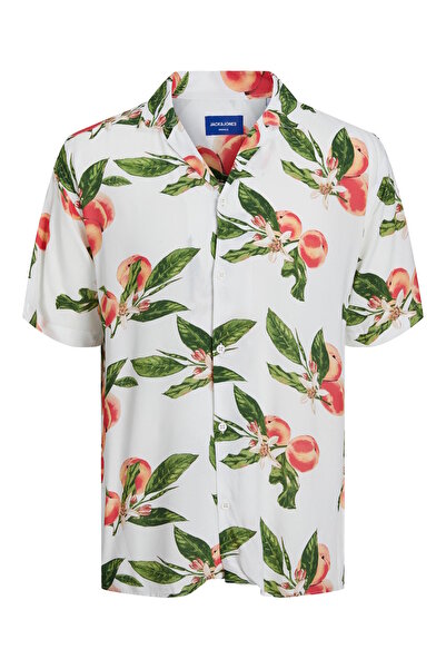 Jack & Jones Hemd Luke Flores Resort Kurzarmhemd