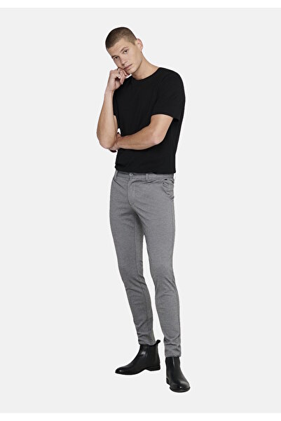 Only & Sons Chino Mark lange Hose mit Gürtelschlaufen