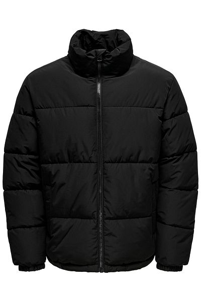 Only & Sons Stehkragen und Reißverschluss ile Jacke MELVIN Steppjacke